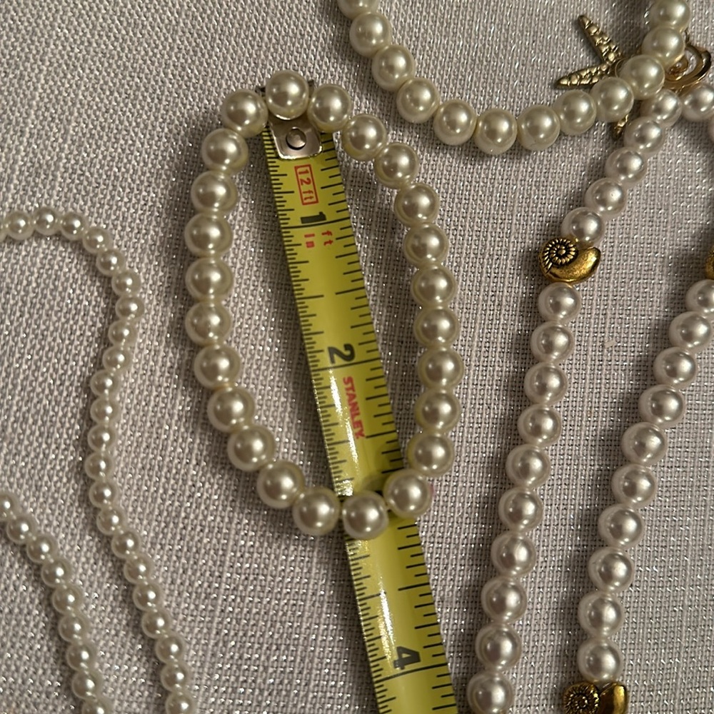 Lot of nautical faux, pearls jewelry - Picture 7 of 7